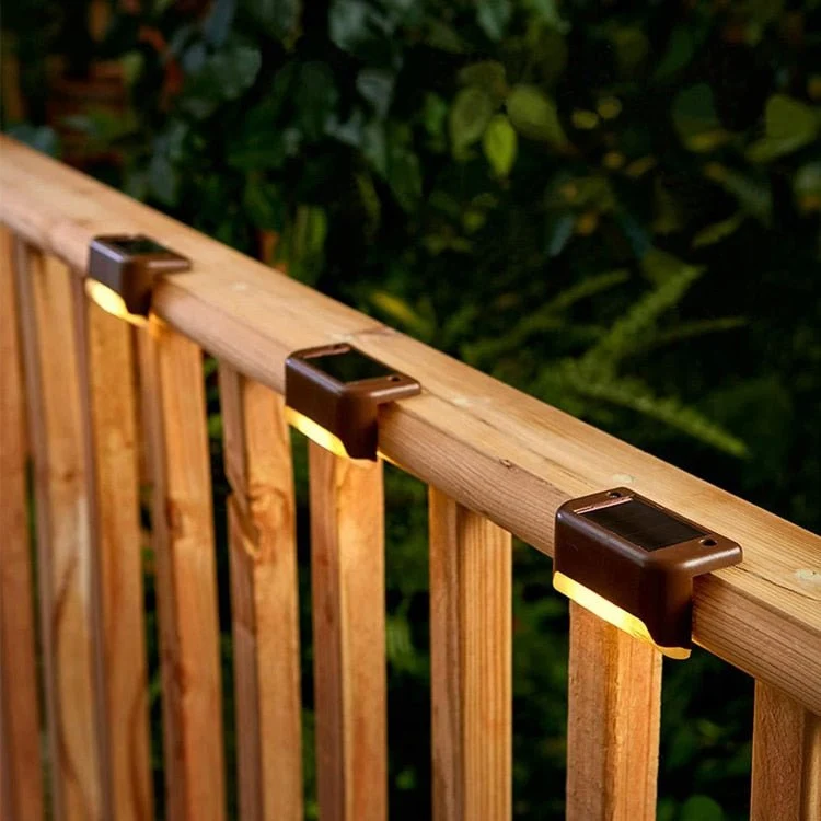 Zonne-energie Trapverlichting Waterdicht LED Buiten voor Tuin en Trap | Sansoti