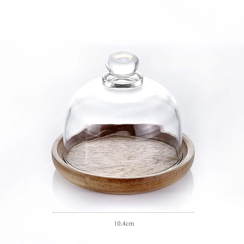 Glazen Voorraadpot met Houten Deksel voor Keuken & Voorraad | Sansoti
