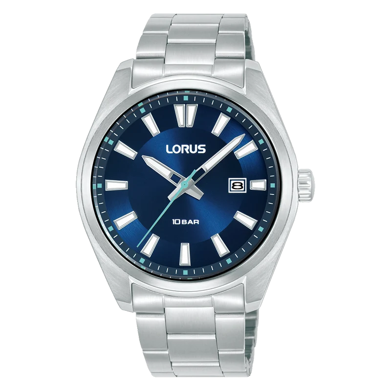 Lorus Classic RH919SX9 Herren Armbanduhr • Mineralglas • Edelstahlarmband