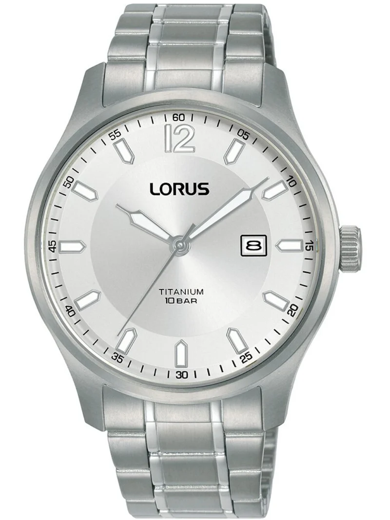 Lorus RH901RX9 Herrenuhr Titan 40mm • 10 ATM Wasserdicht • Quarzwerk