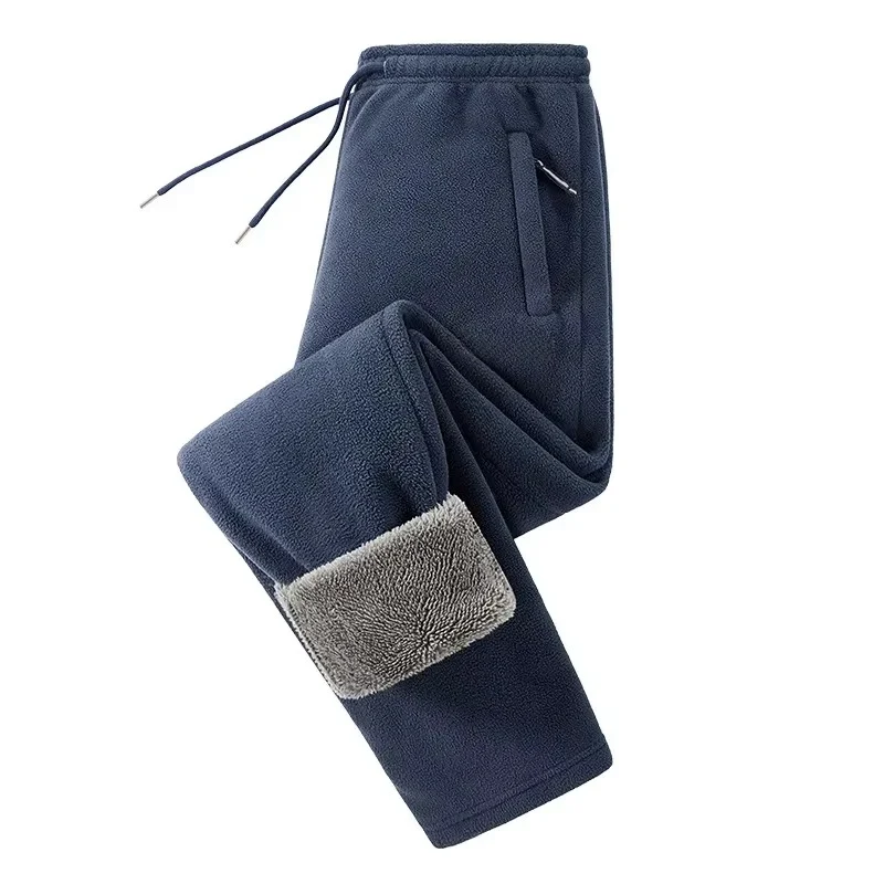 Thermische Sherpa Fleece Broek Heren Winterbroek Gevoerd Warme Vrijetijdsbroek Outdoor Wandelen Camping | Sansoti