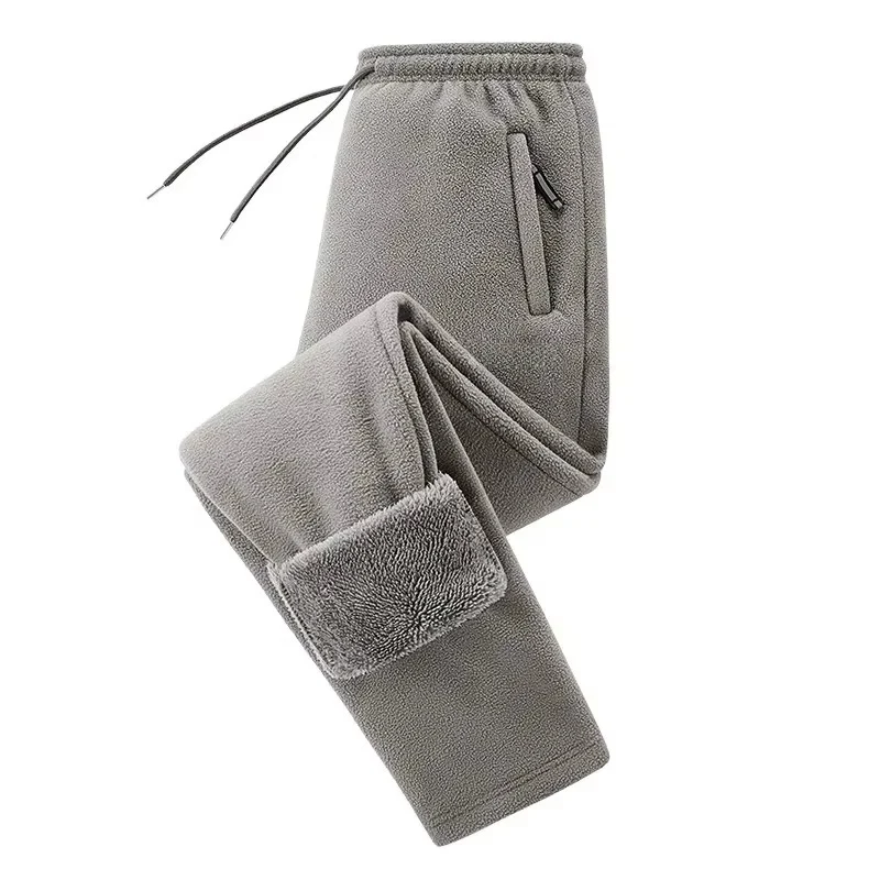 Thermische Sherpa Fleece Broek Heren Winterbroek Gevoerd Warme Vrijetijdsbroek Outdoor Wandelen Camping | Sansoti