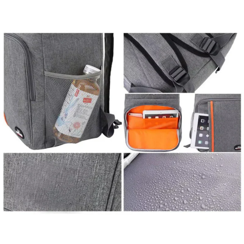 Geïsoleerde Koelrugzak 18L 30L Lekvrij Waterdicht voor Picknick Camping Wandelen Strand Festivals Outdoor | Sansoti