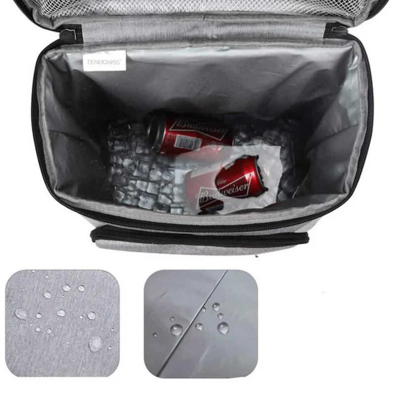 Geïsoleerde Koelrugzak 18L 30L Lekvrij Waterdicht voor Picknick Camping Wandelen Strand Festivals Outdoor | Sansoti