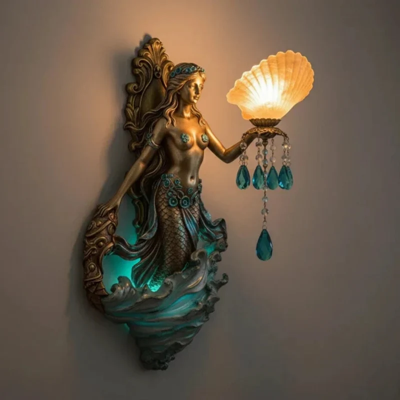 Sculptuurwandlamp Mythologische Figuren – Handafgewerkt met Sfeerlicht voor Sfeervolle Woonkamer en Slaapkamer | Sansoti