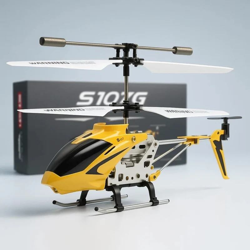 Bestuurbare RC Helikopter 3.5 Kanalen Infrarood met Gyroscoop Binnen Crimson Rood | Sansoti