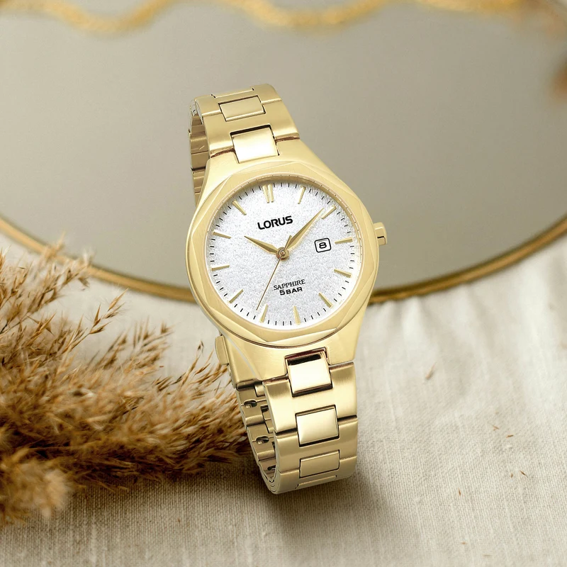 Lorus Classic RH756BX9 Damen Armbanduhr • Saphirglas • Edelstahlgehäuse