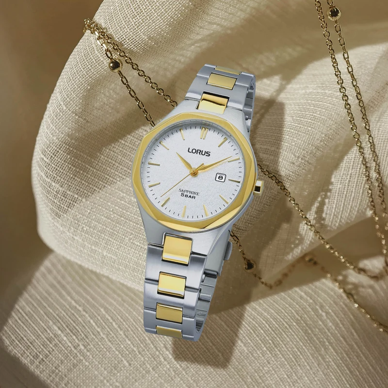 Lorus Classic RH754BX9 Damen Armbanduhr • Saphirglas • Edelstahlgehäuse