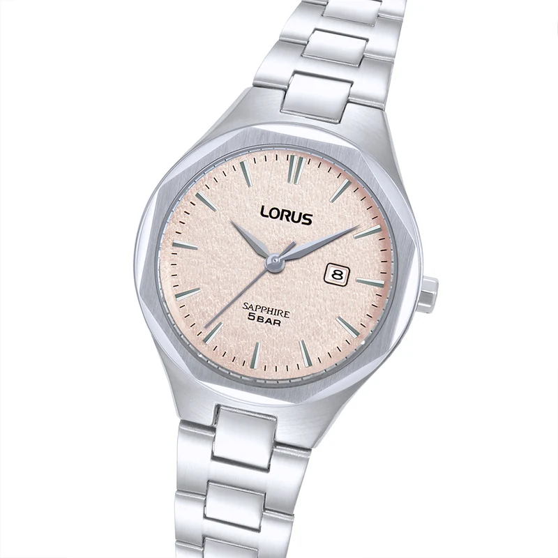 Lorus Classic RH749BX9 Damen Armbanduhr • Saphirglas • Edelstahlarmband