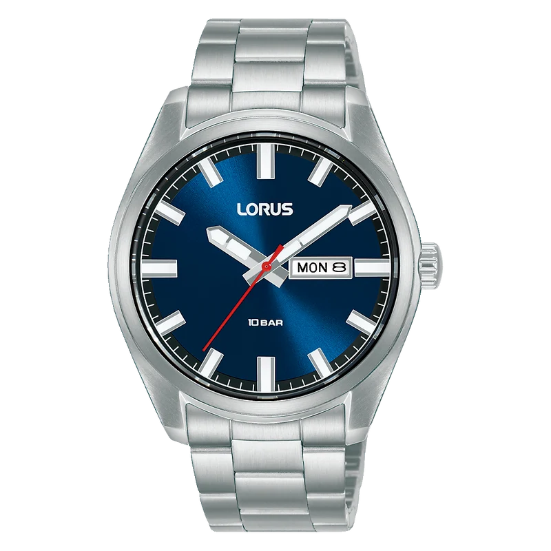Lorus Sports RH349AX9 Herrenuhr Dunkelblau • Mineralglas • 10 bar Wasserdicht