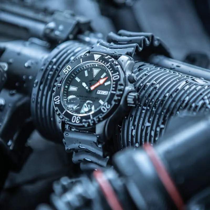 Chris Benz Defense CB-1000-KD Uhr • 1000m • Saphirglas