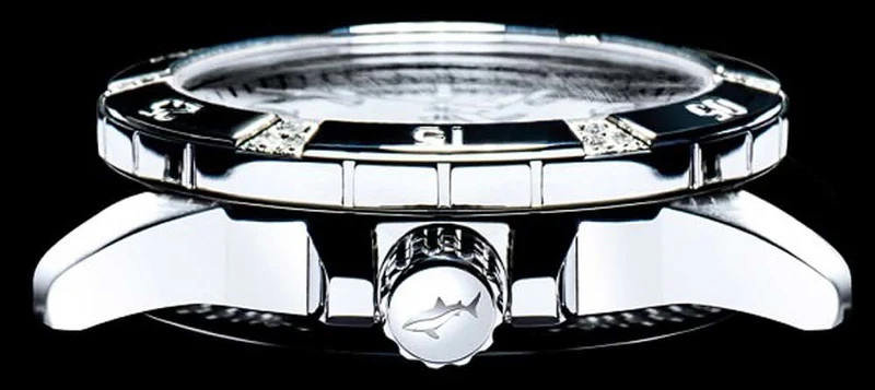 Chris Benz Diamond Diver CB-DD200-S-MBJ Damenuhr • 200m • Saphir