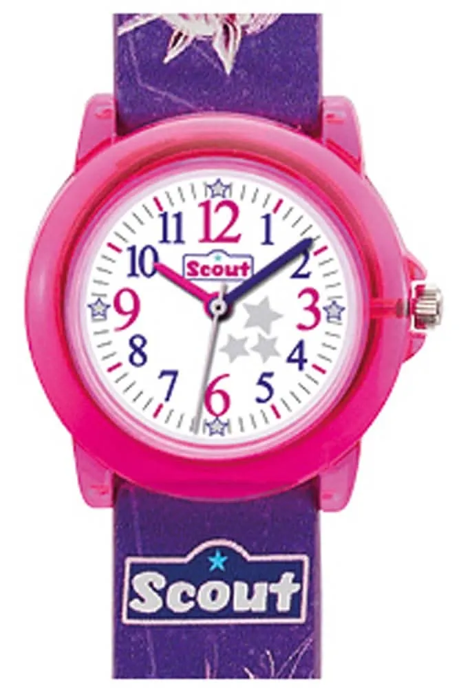Scout 305023 Sweet Girls Kinderuhr • Lernzifferblatt • 5 ATM