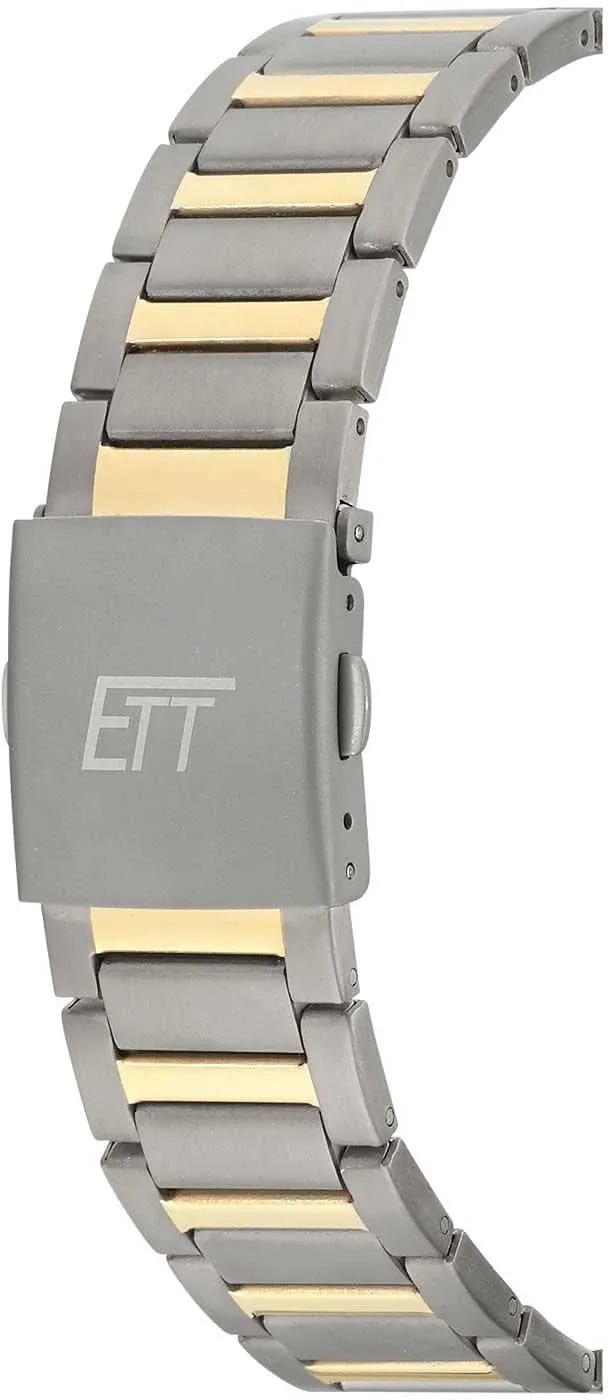Eco Tech Time EGT-11322-11M Herrenuhr • Funk • Solar • Titan