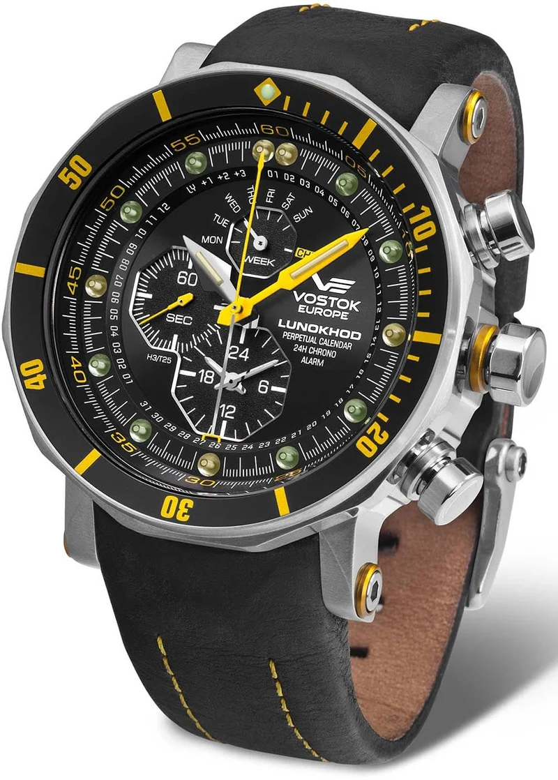 Vostok Europe Lunokhod-2 YM86-620A505 Herrenuhr • Kalender