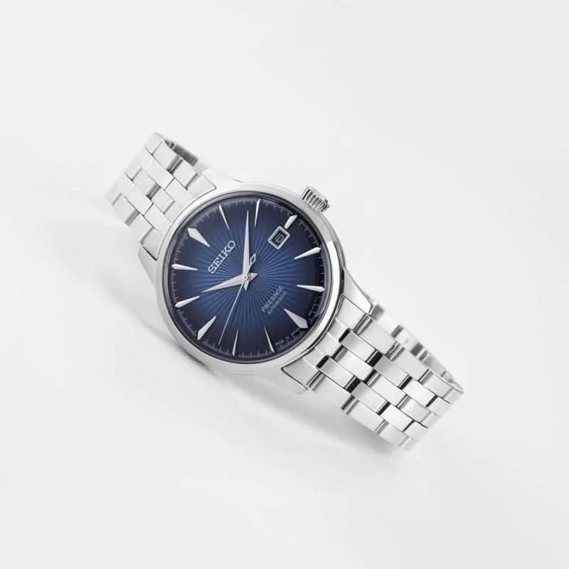 Seiko Presage SRPB41J1 Herrenuhr • Automatik Kaliber 4R35 • Elegantes Sunray-Zifferblatt