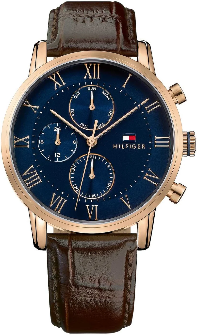 Tommy Hilfiger Trent 1791399 Herrenuhr • Classic American Cool • Sportliches Design