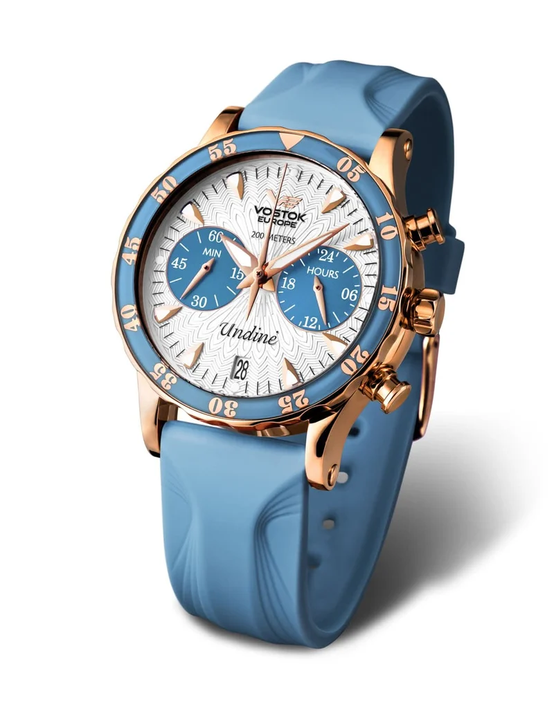 Vostok Europe Undiné VK64-515B527 Damenuhr • 20 Bar Wasserdicht • K1 Sicherheitsglas