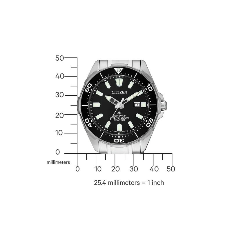 Citizen Promaster Sea BN0200-81E Herrenuhr • Super-Titanium • Eco-Drive