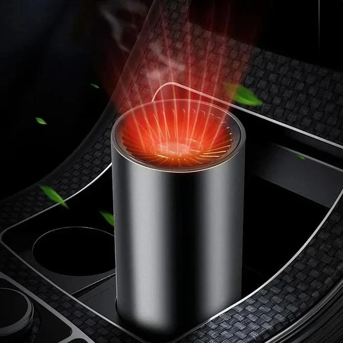 Auto Verwarming Bekerhouder 12V 150W – Compacte Voertuigkachel met 360° Draaibare Luchtstroom voor Snelle Opwarming en Ruitontdooiing | Sansoti