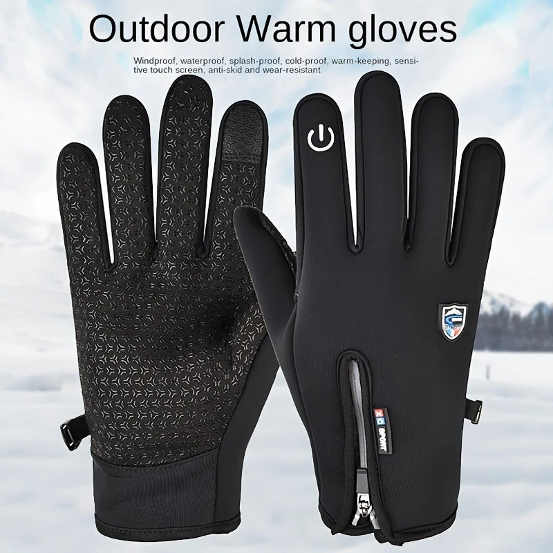 Verwarmbare Handschoenen met USB Touchscreen Waterdicht Winddicht voor Winter | Sansoti