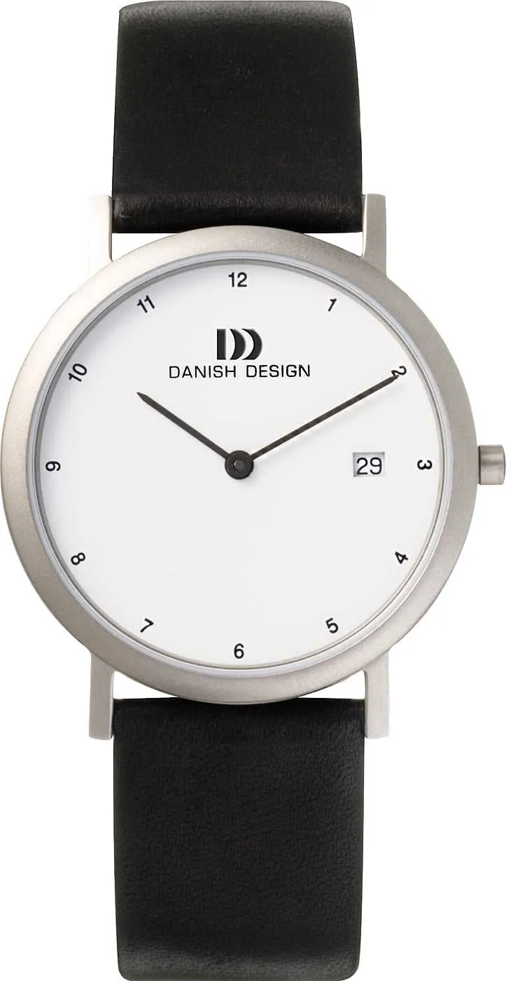 Danish Design Titanium 3316140 Herrenuhr • Skandinavischer Minimalismus • Reines Titan