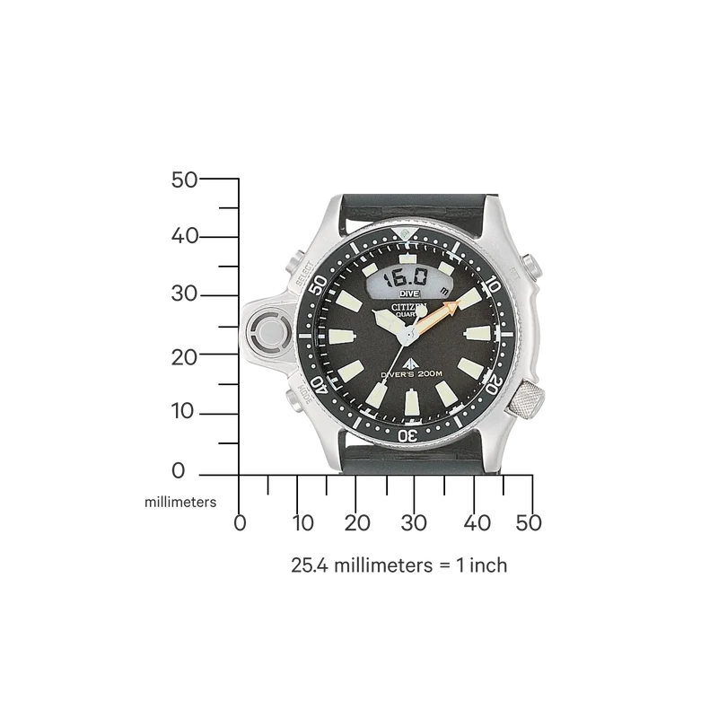 Citizen Promaster Marine JP2000-08E Herrenuhr • Elektronischer Tiefenmesser • 20 bar