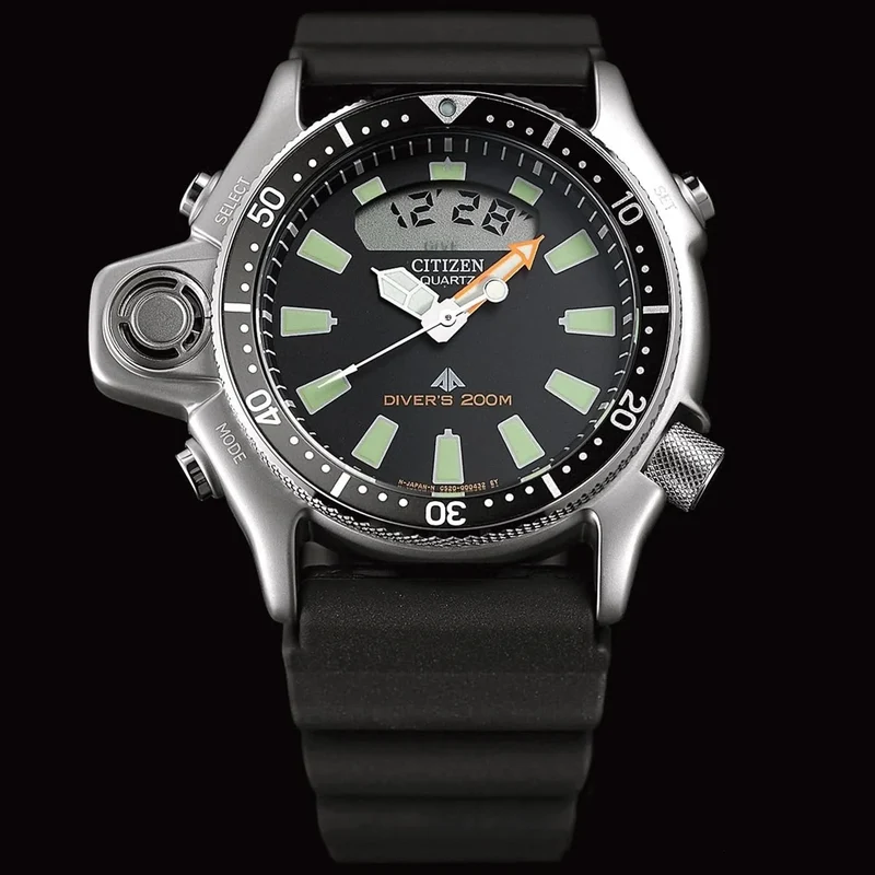 Citizen Promaster Marine JP2000-08E Herrenuhr • Elektronischer Tiefenmesser • 20 bar