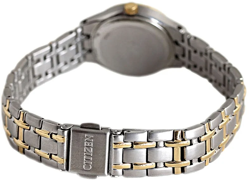 Citizen Eco-Drive EW1264-50A Damenuhr • Solar • Bicolor