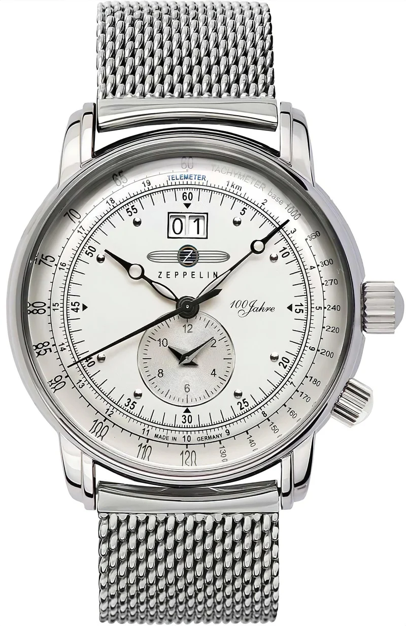Zeppelin 100 Jahre 7640M-1 Herrenuhr • Made in Germany