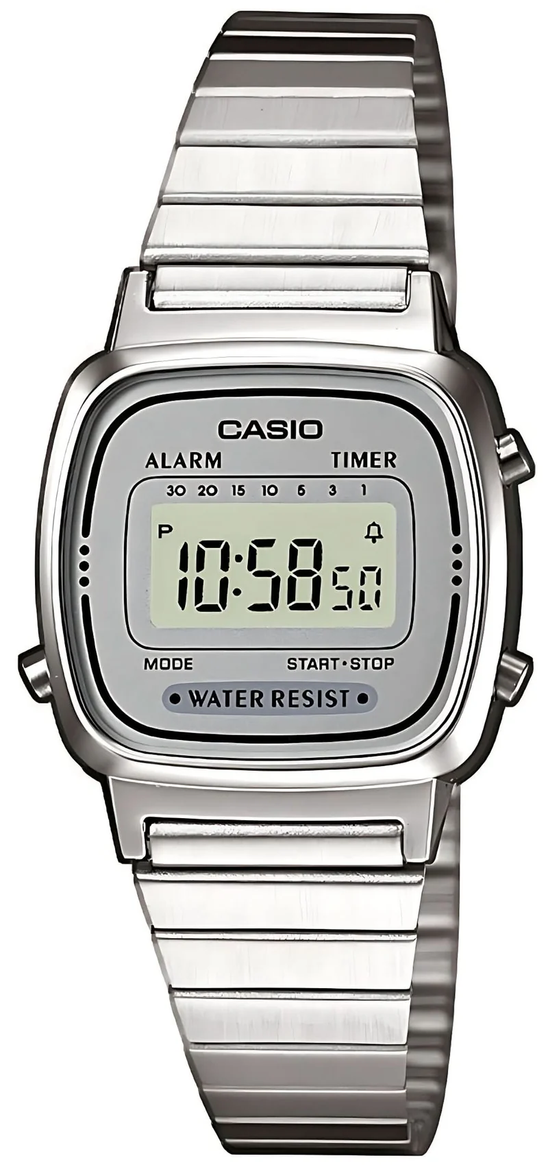 Casio Vintage LA670WEA-7EF Damenuhr • Kultiges Retro-Design • Praktischer Tagesalarm
