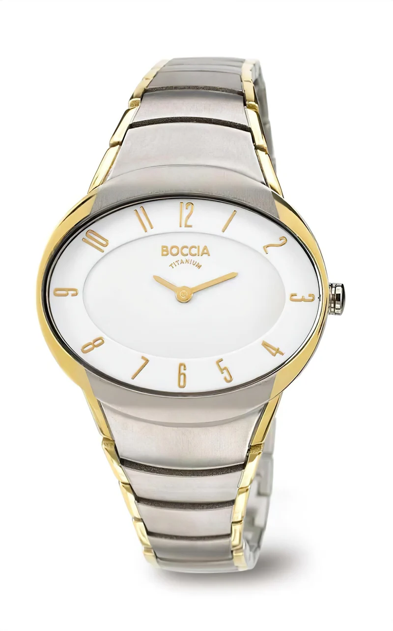 Boccia Titanium 3165-11 Damenuhr - Reintitan - Antiallergisch
