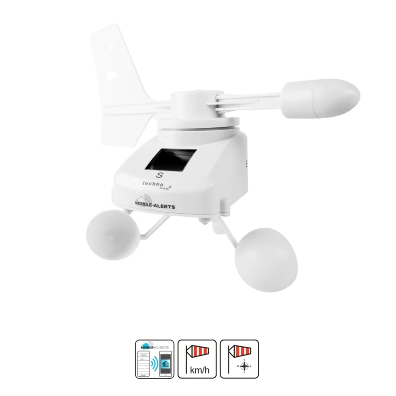 Mobile Alerts MA 10660 Windmesser kabellos 868 MHz