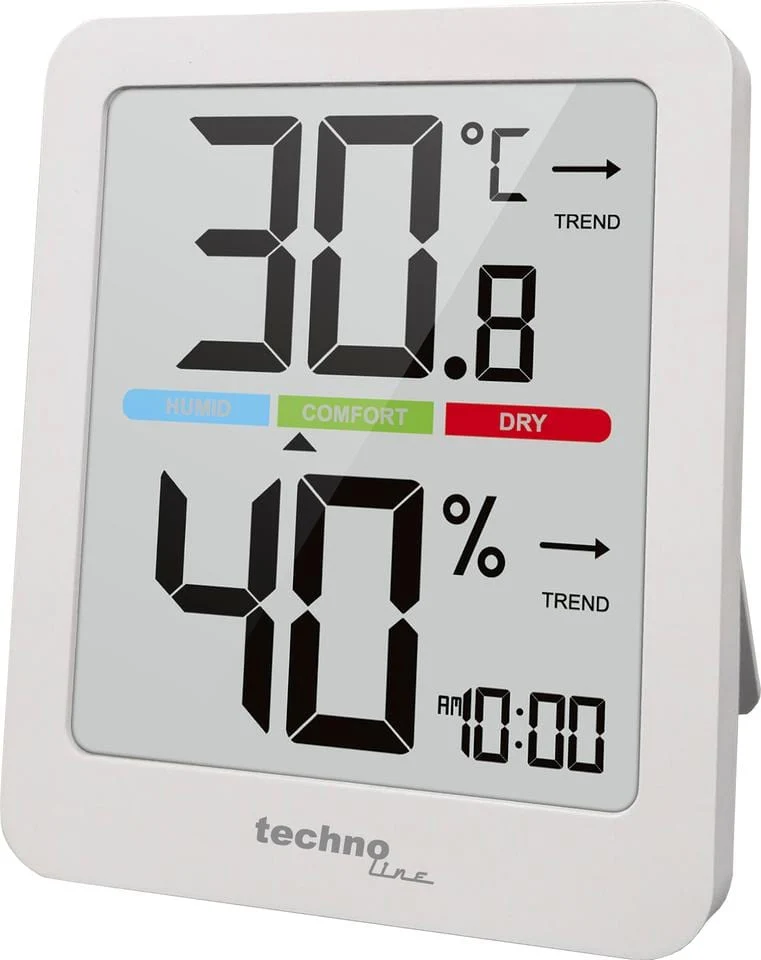 Thermometer Technoline WS 9456 81x98x15mm weiß