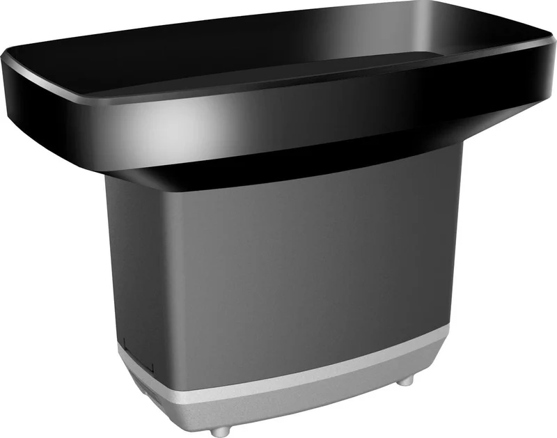 Wetterstation Technoline WS 9016 180x110x38mm schwarz/silber mit Regenmesser