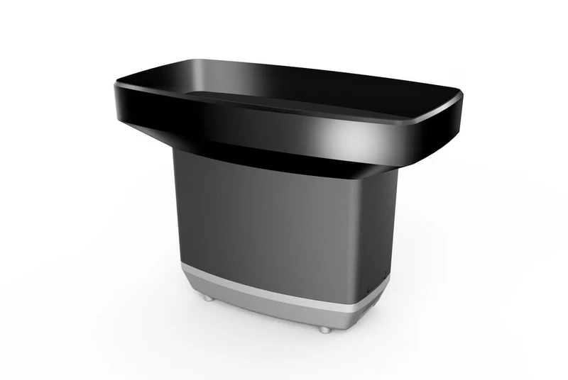 Wetterstation Technoline WS 9016 180x110x38mm schwarz/silber mit Regenmesser