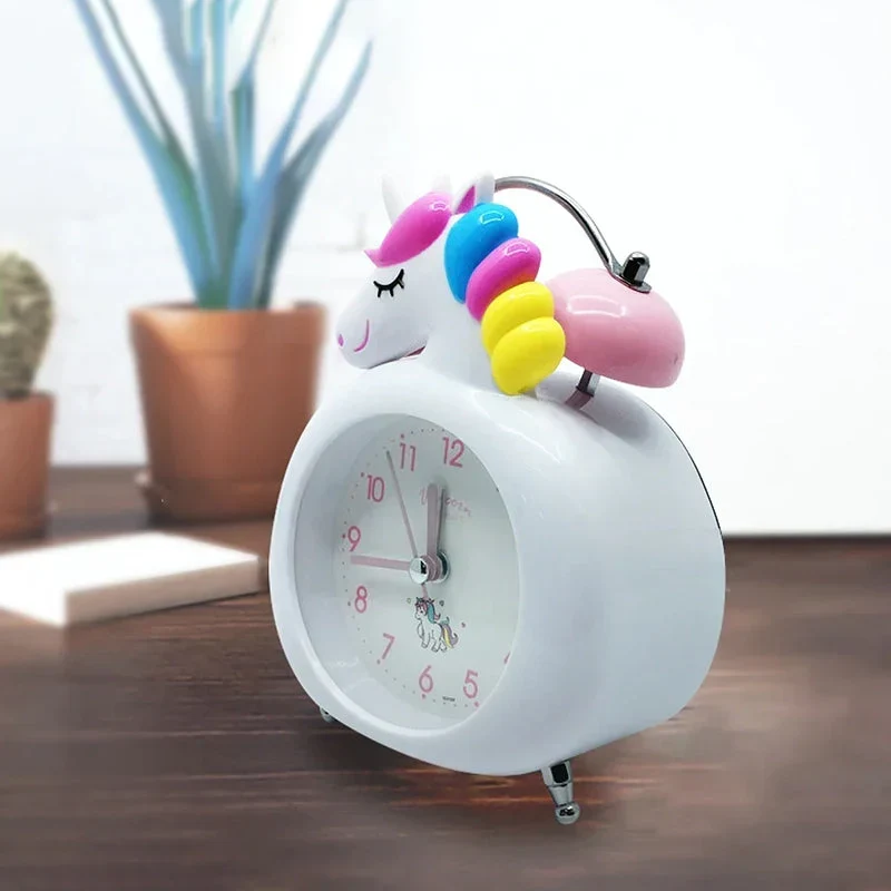 Analoger Einhorn Wecker für Mädchen