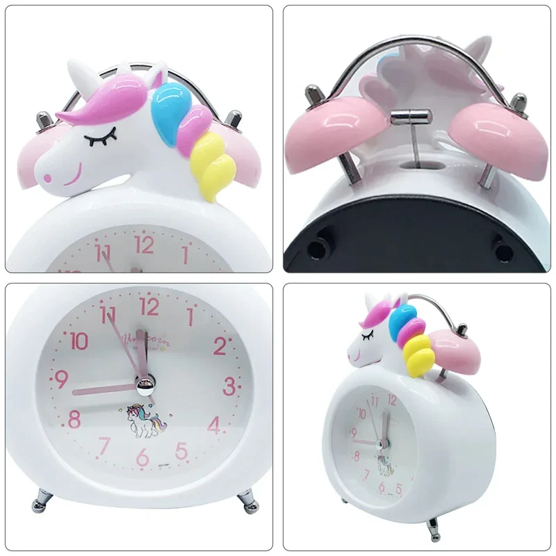 Analoger Einhorn Wecker für Mädchen