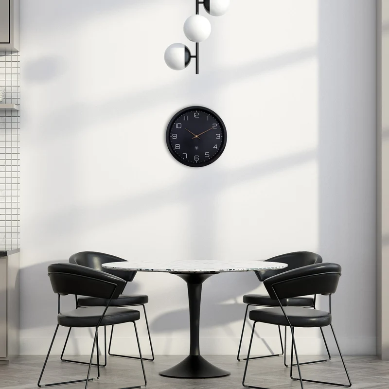 Wall Clock 30cm-Silent-Paper & Bioplastic-nXt 'Eco'
