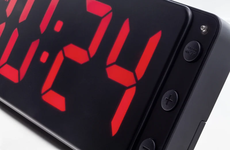 Table/Wall Clock 27.2x10.8x3cm-LED-ABS-NeXtime 'Digital Clock'
