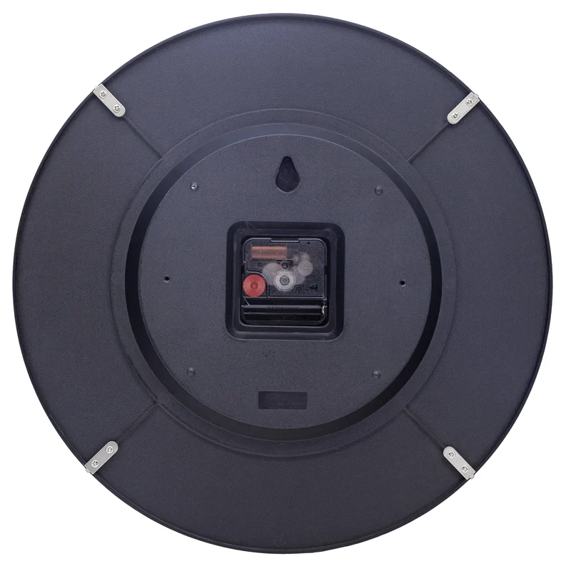 Wall Clock 35cm Domed Glass Lens-Silent-Glass-NeXtime 'Duomo'