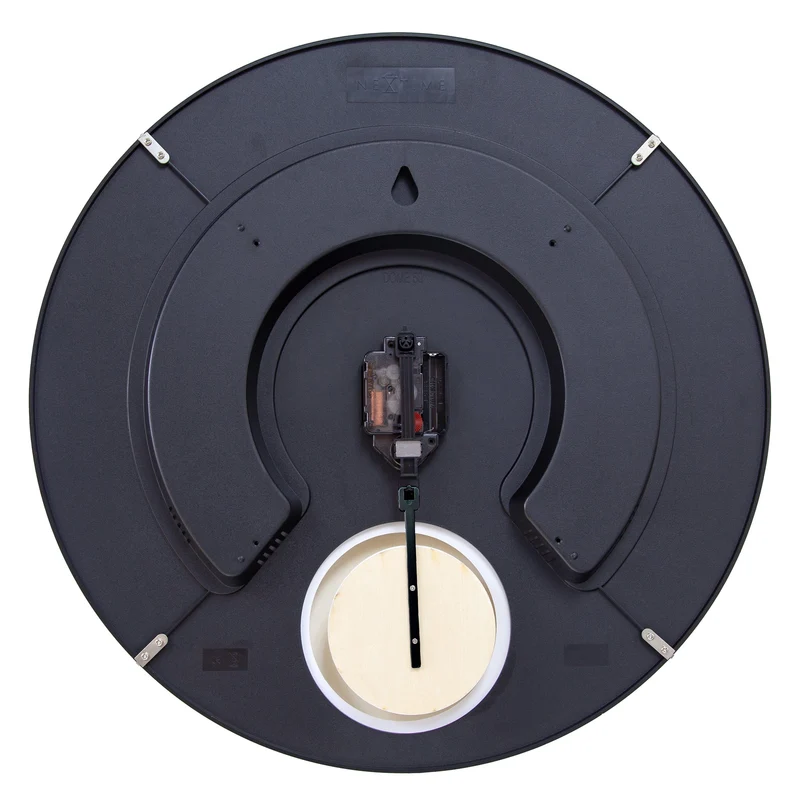 Large Wall Clock 50cm Domed Glass Lens-Silent-Pendulum-NeXtime 'Duomo 50 Pendulum'
