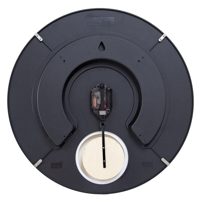 Large Wall Clock 50cm Domed Glass Lens-Silent-Pendulum-NeXtime 'Duomo 50 Pendulum'