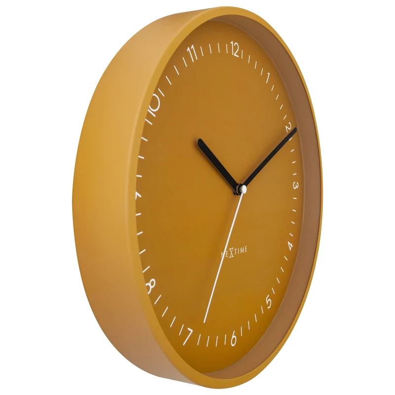 Wall clock 30cm - Silent - Aluminium - "Berlin"