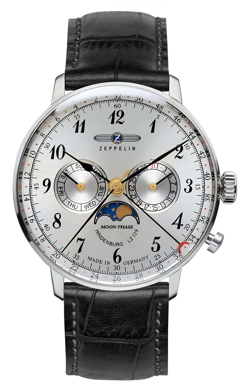 Zeppelin LZ129 Hindenburg 7036-1 Herrenuhr • Luftfahrt-Design • Made in Germany