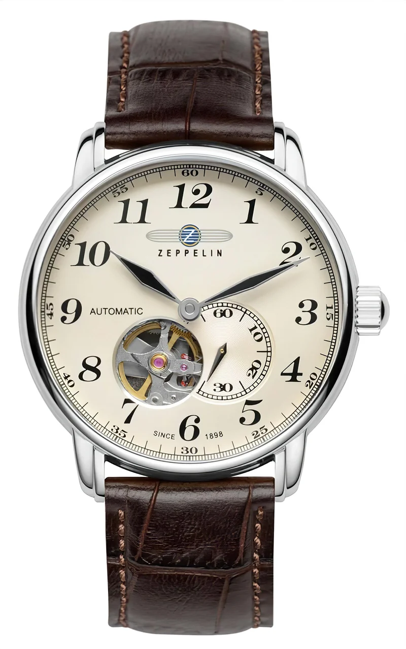 Zeppelin LZ 127 Graf Zeppelin 7666-5 Herrenuhr • Made in Germany • Automatik