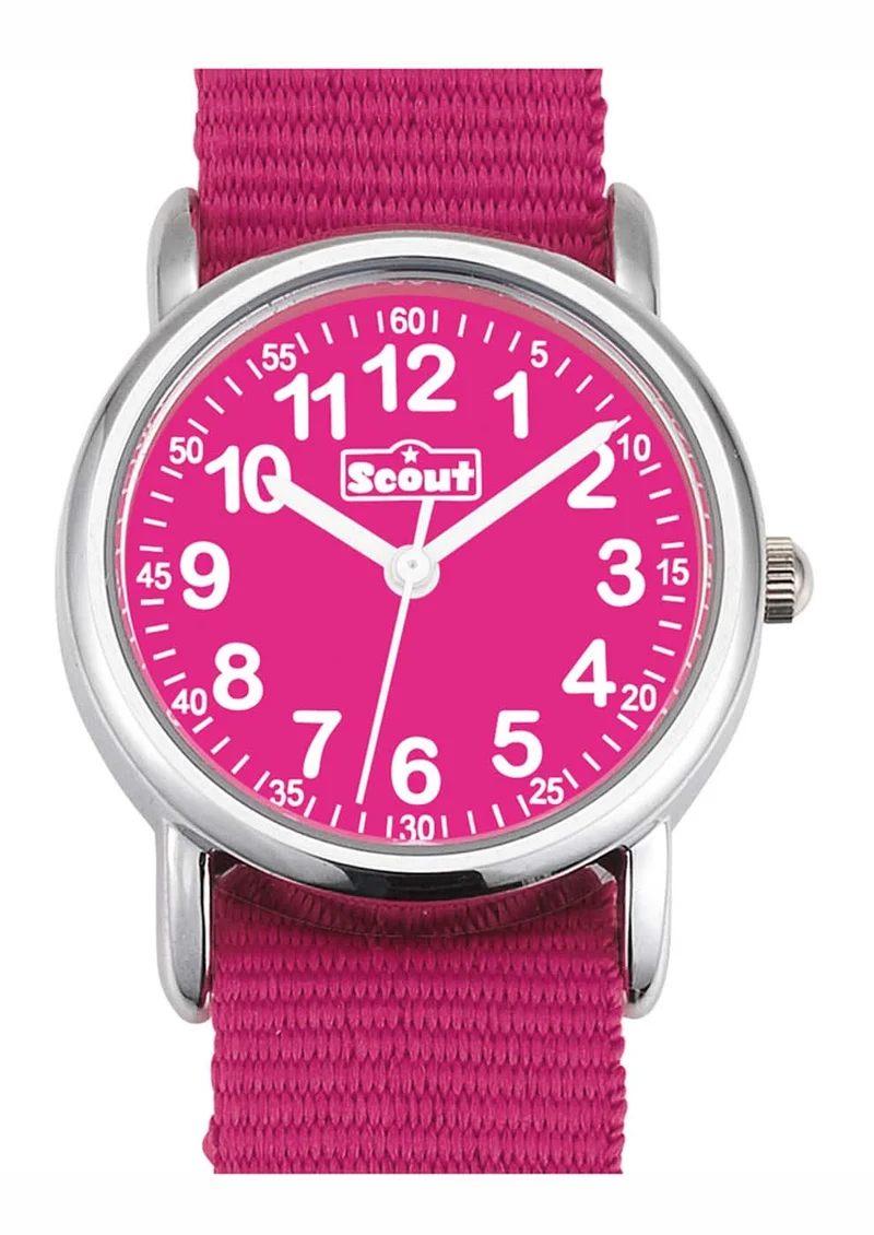 Scout Start Up 304001 Mädchen-Uhr • Pädagogisch wertvoll • Robust