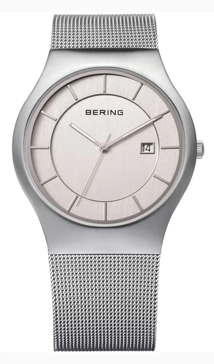 Bering Classic 11938-007 Herrenuhr • Saphirglas • Milanaise