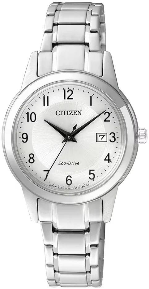 Citizen Sport FE1081-59B Damenuhr • Eco-Drive Solar-Antrieb • Elegantes Edelstahl-Design