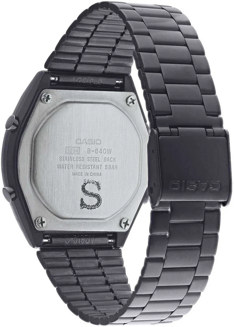Casio Vintage B640WB-1BEF Uhr • Kultiges Retro-Design • Digitaluhr mit Stoppfunktion